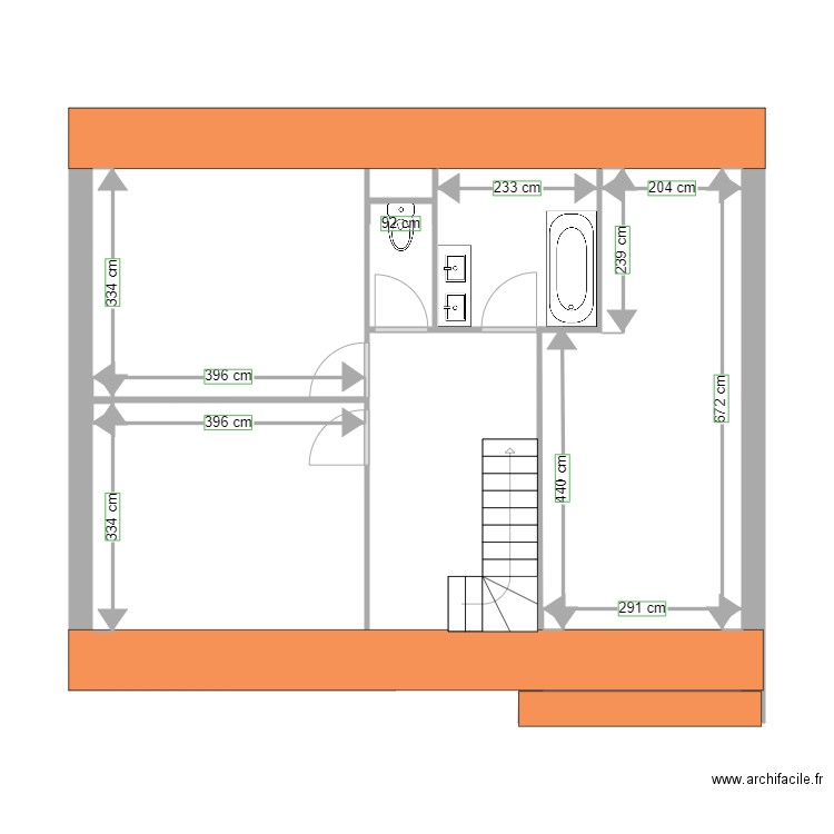 candas. Plan de 0 pièce et 0 m2