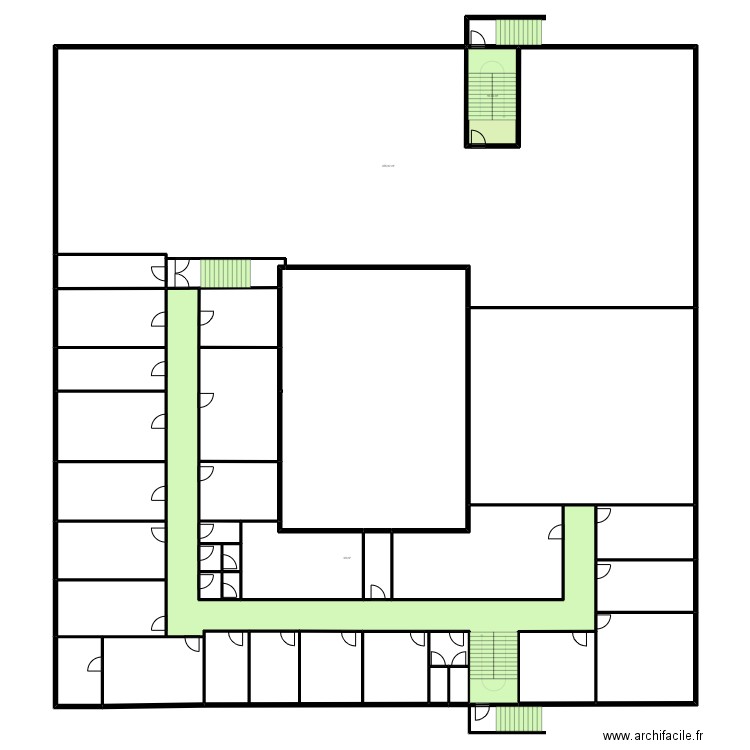 Arles A plan de masse Etage . Plan de 0 pièce et 0 m2