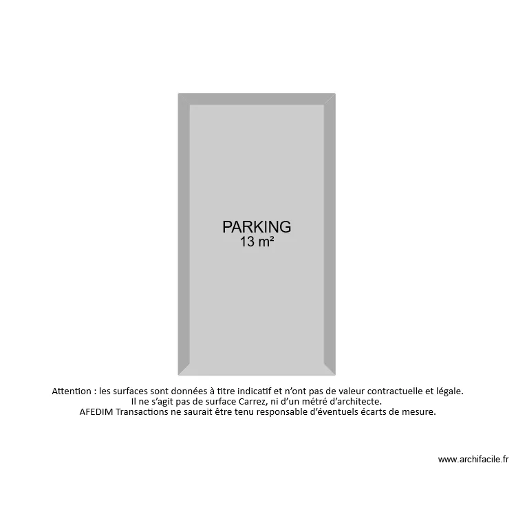 BI8979 PARKING. Plan de 