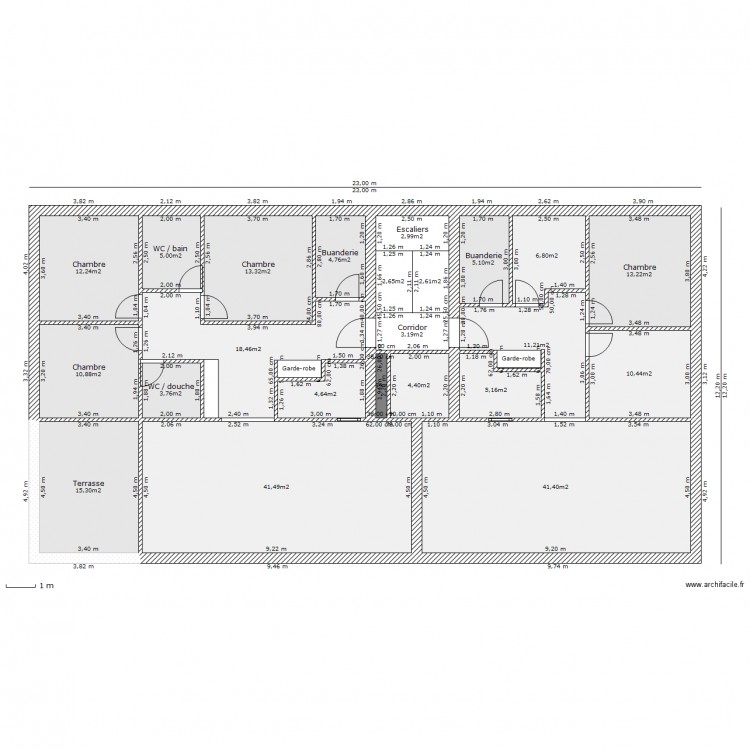 NEW Loveresse rez 4.5 et 3.5. Plan de 0 pièce et 0 m2