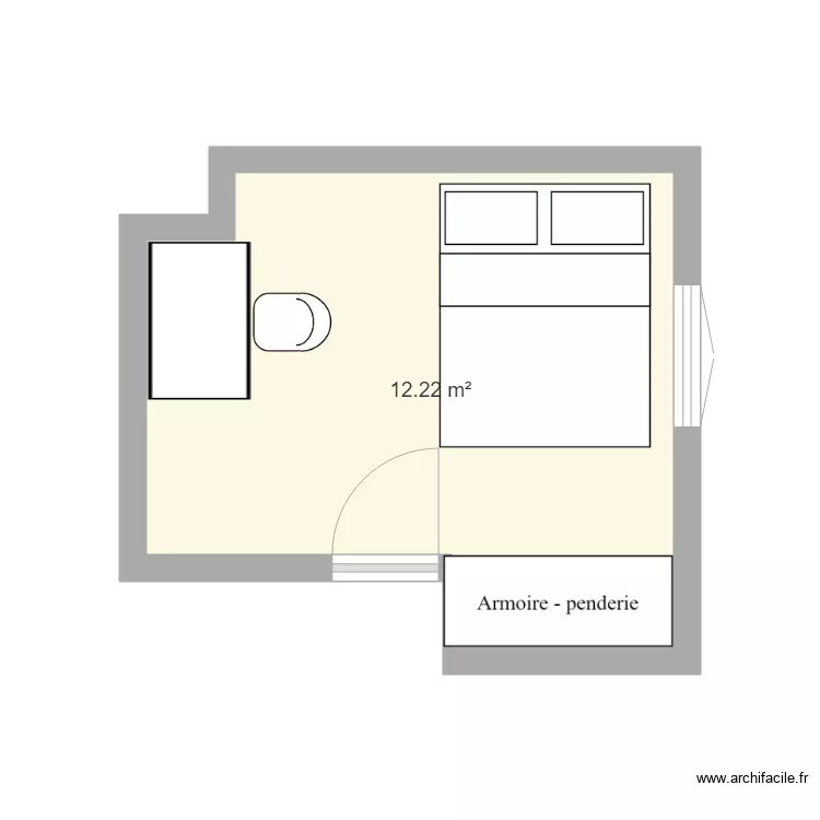 Chambre Logan. Plan de Chambre Logan. Plan de