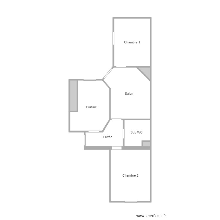 MASSE. Plan de 0 pièce et 0 m2