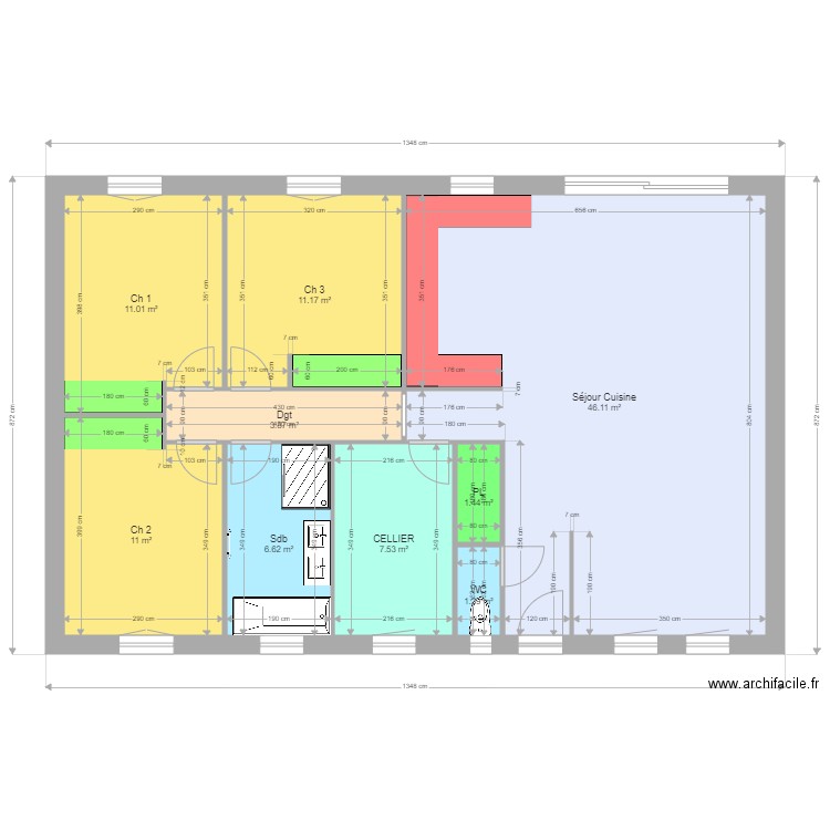 LOUCHART. Plan de 0 pièce et 0 m2