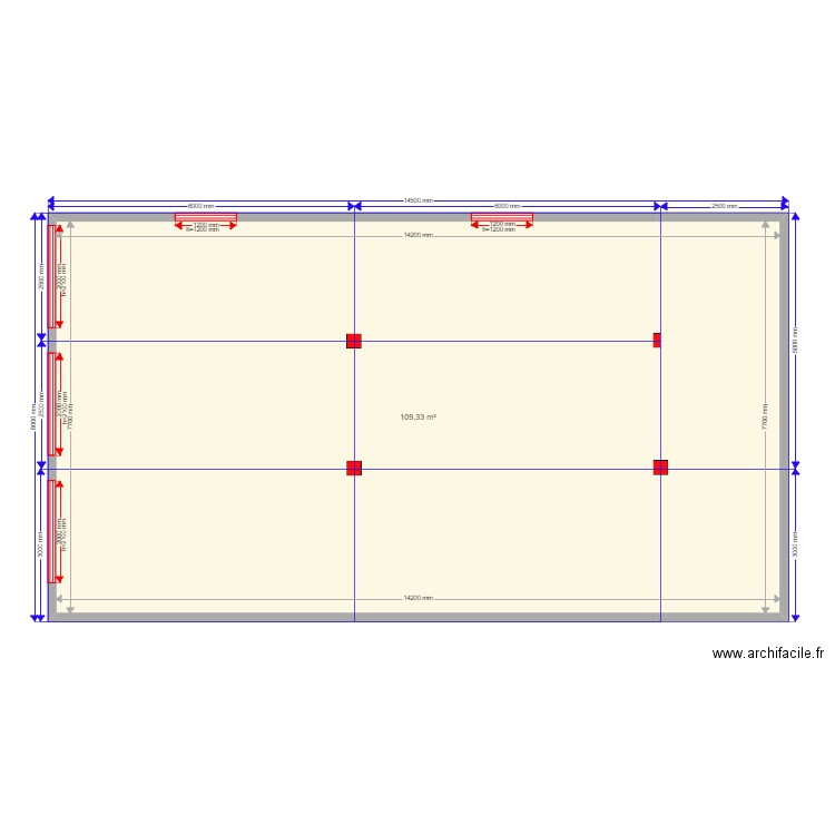 Дмитрий 8 12. Plan de 1 pièce et 109 m2