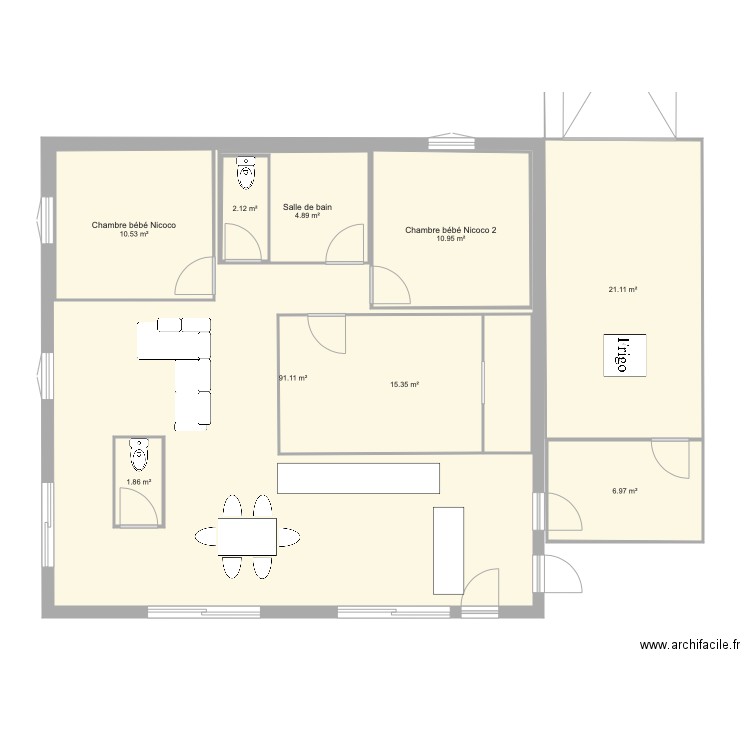 maison7. Plan de 0 pièce et 0 m2