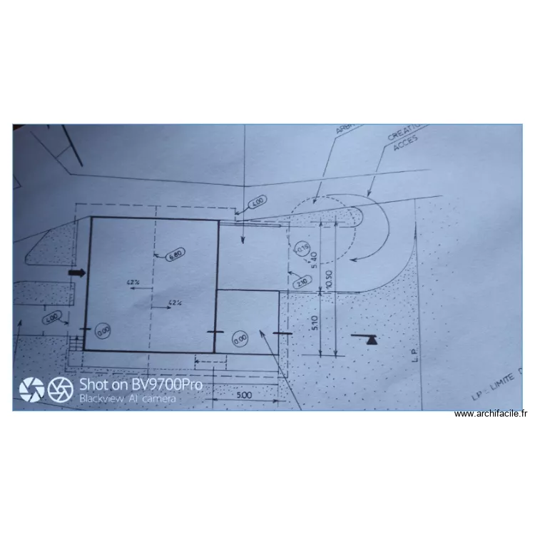 plan chalet. Plan de 