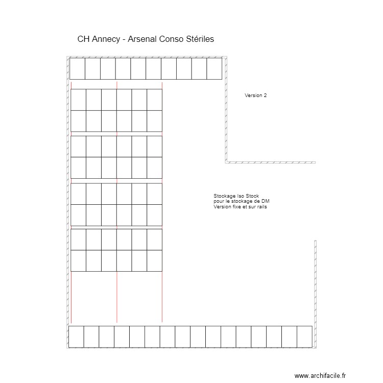 CH Annecy Conso Stérile DMS version 2. Plan de 0 pièce et 0 m2