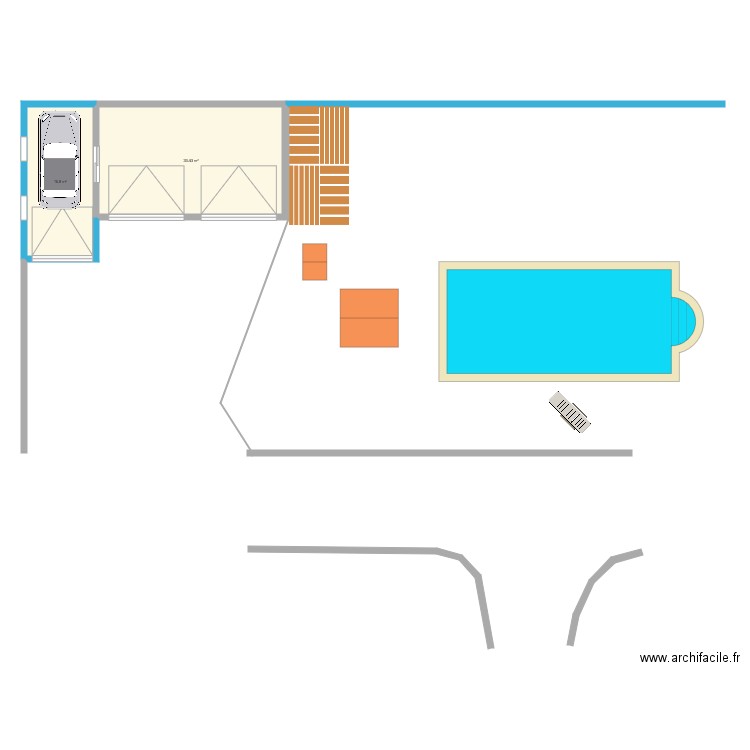 Ext coffre a jouet ter. Plan de 0 pièce et 0 m2