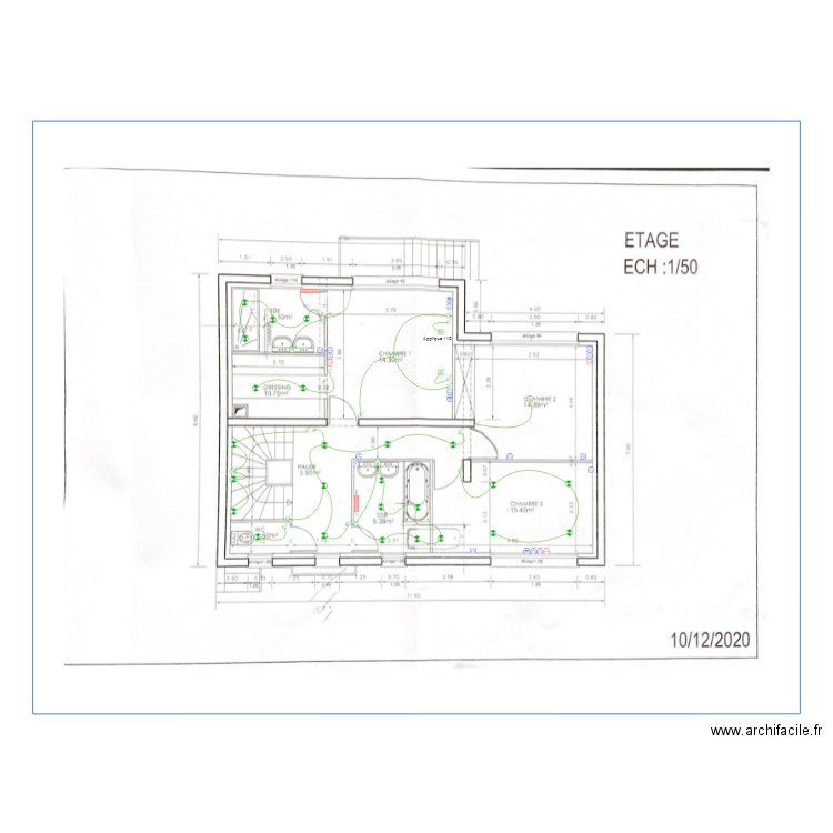 Krawcsyk etage. Plan de 0 pièce et 0 m2