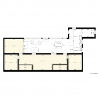 PLAN PROJET1 RDC MAISON CAMPAGNE