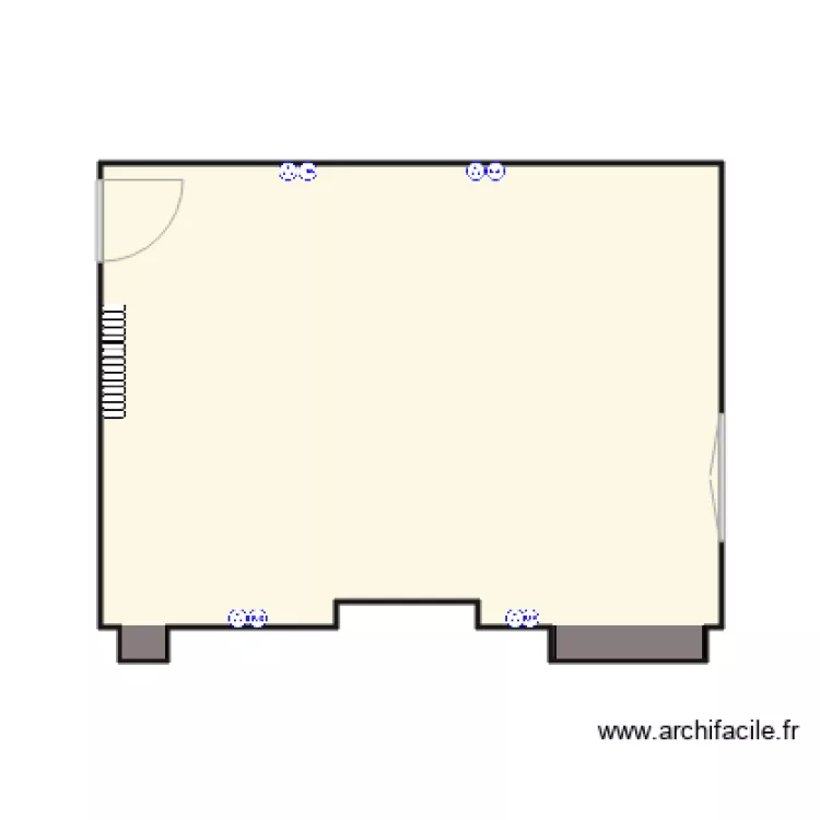 Salle 2 Assistante MADP. Plan de 