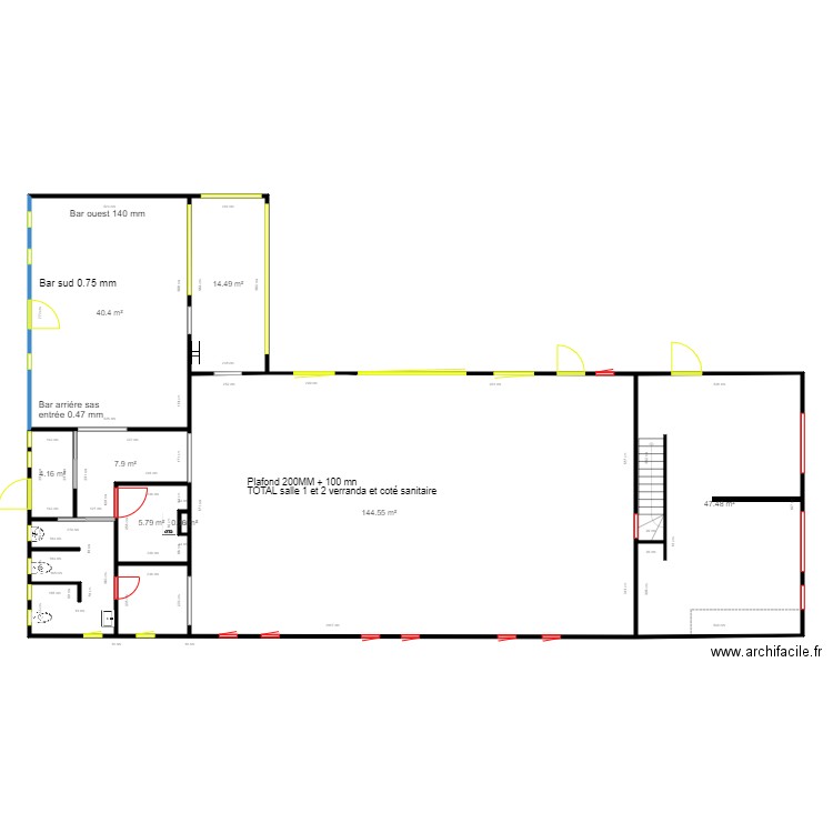 le galion travaux isolation. Plan de 0 pièce et 0 m2