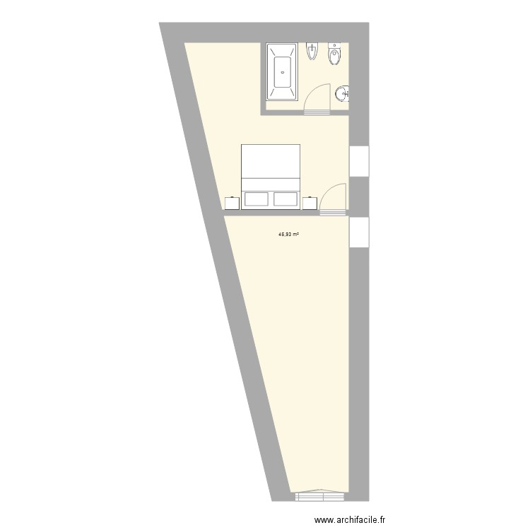 Back of our house. Plan de 0 pièce et 0 m2