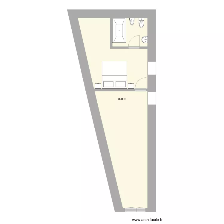 Back of our house. Plan de Back of our house. Plan de