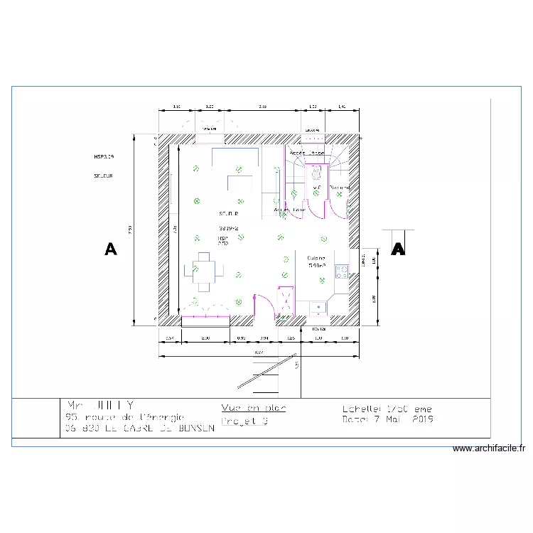 RDC LAMPE. Plan de RDC LAMPE. Plan de