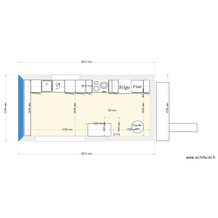 CUISINE 3 . Plan de 0 pièce et 0 m2