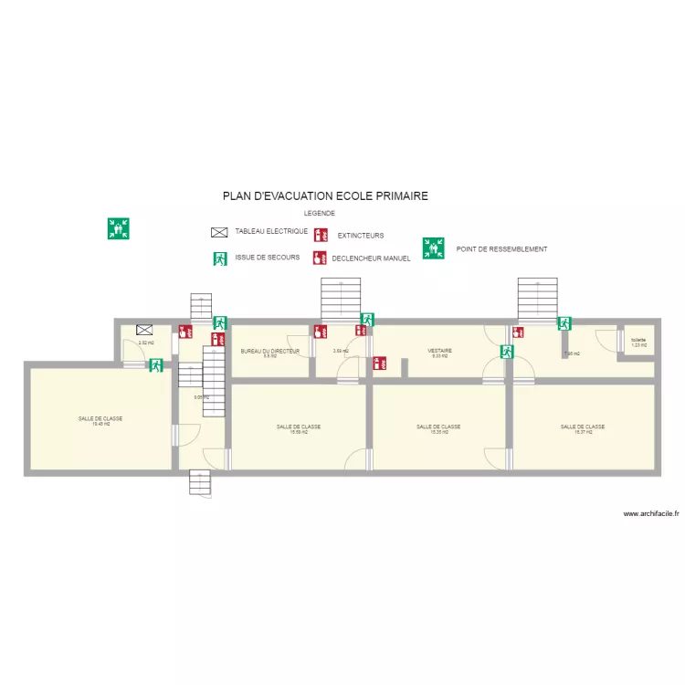 ECOLE PRIMAIRE. Plan de 