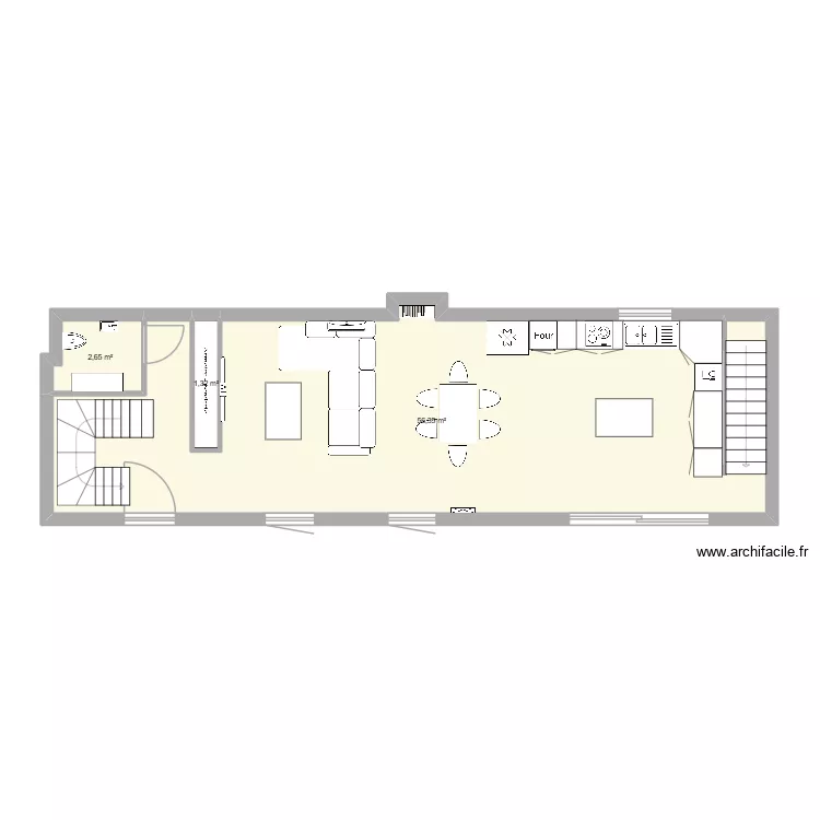 rdc auberge 1. Plan de 