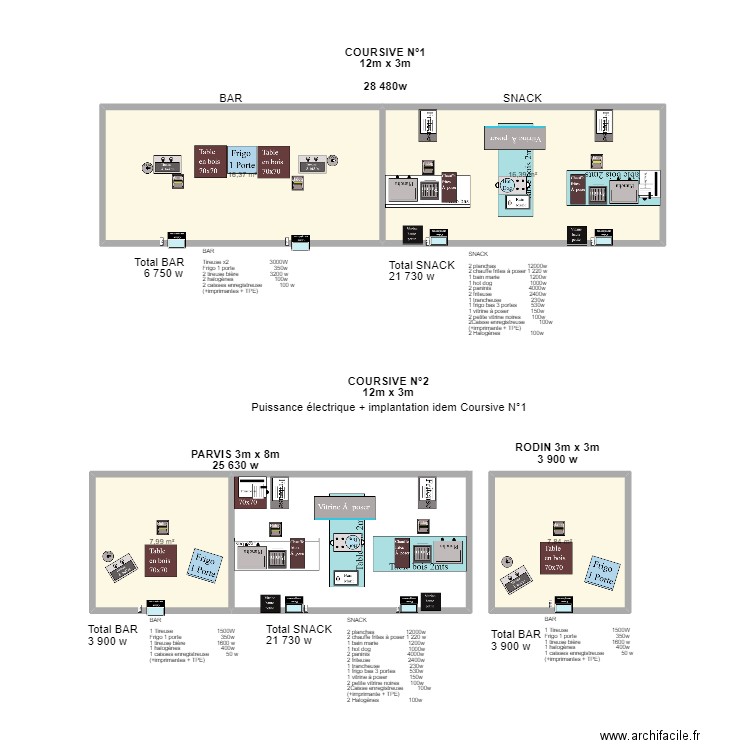 CHORUS 2023. Plan de 4 pièces et 49 m2