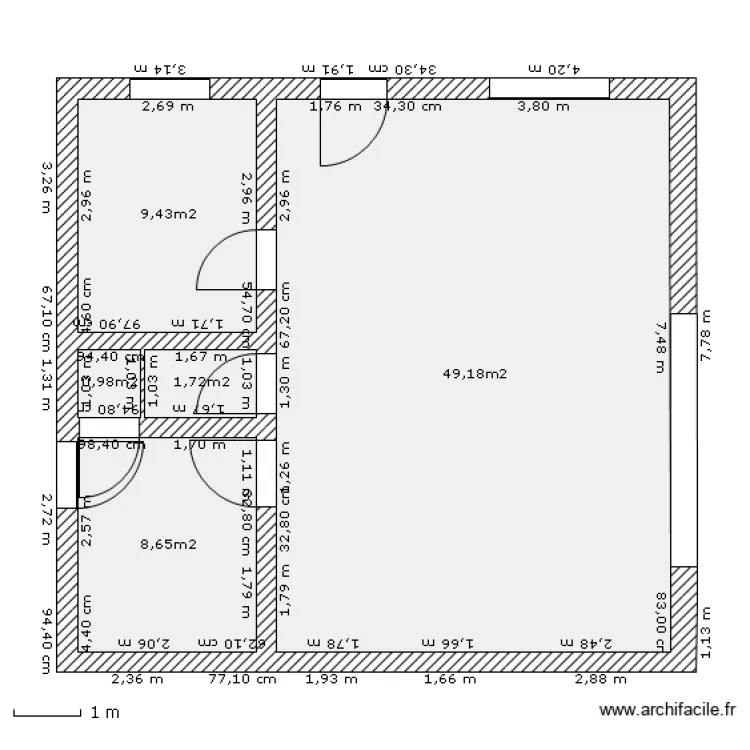maison RDC aubagne. Plan de maison RDC aubagne. Plan de