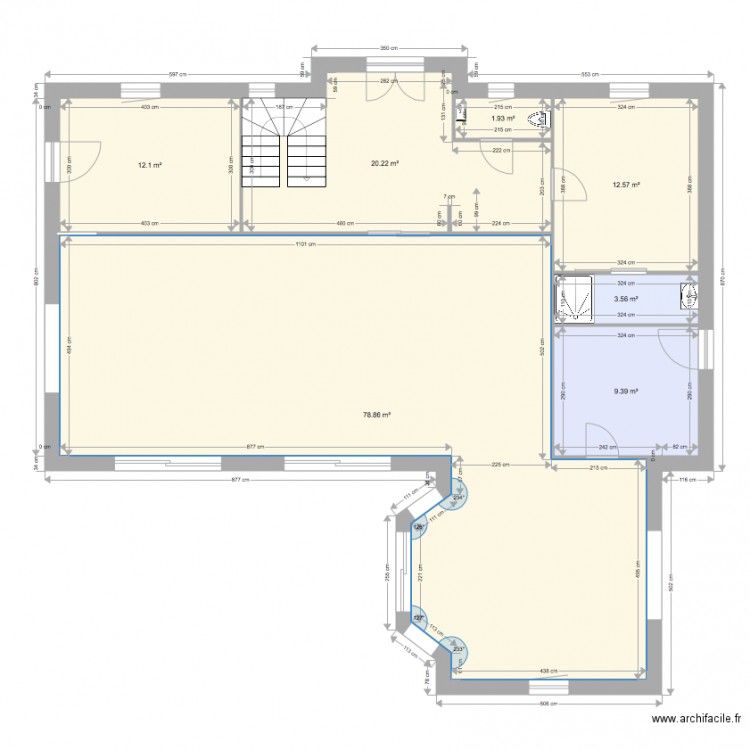 adeline rdc. Plan de 0 pièce et 0 m2