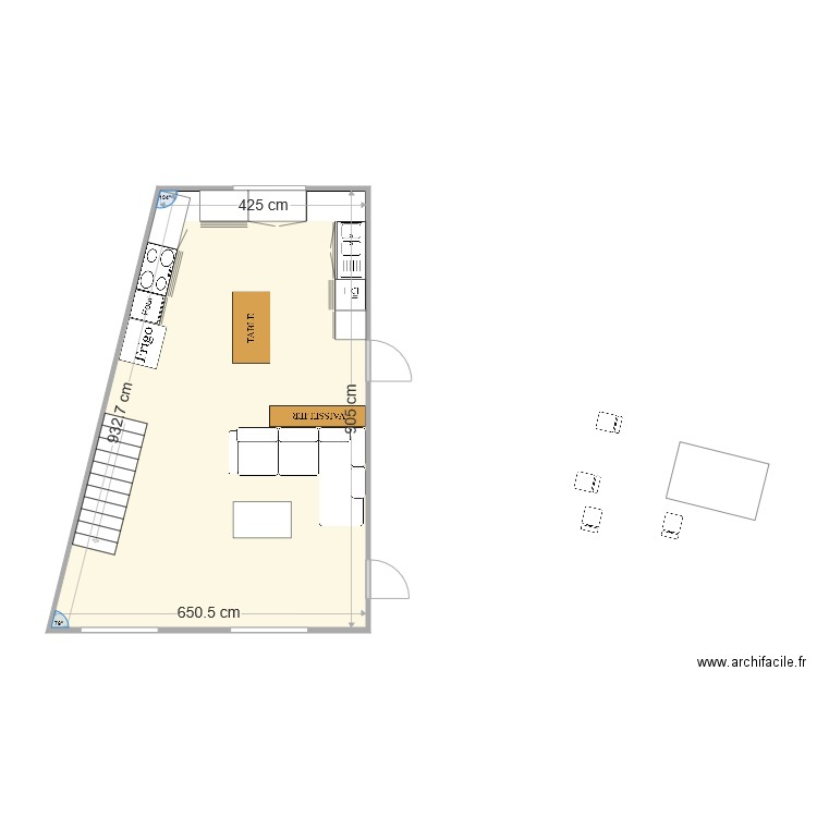 Salon. Plan de 0 pièce et 0 m2