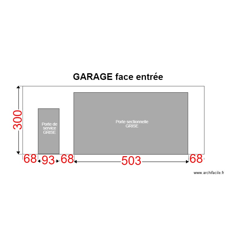 Garage accès. Plan de 0 pièce et 0 m2