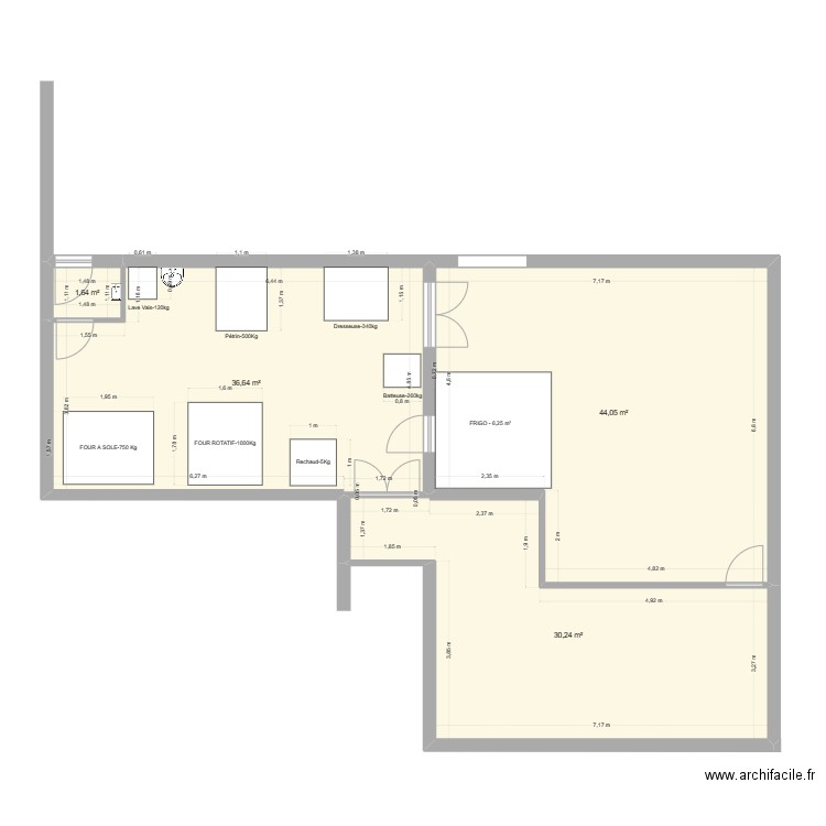 TBS 2. Plan de 4 pièces et 113 m2