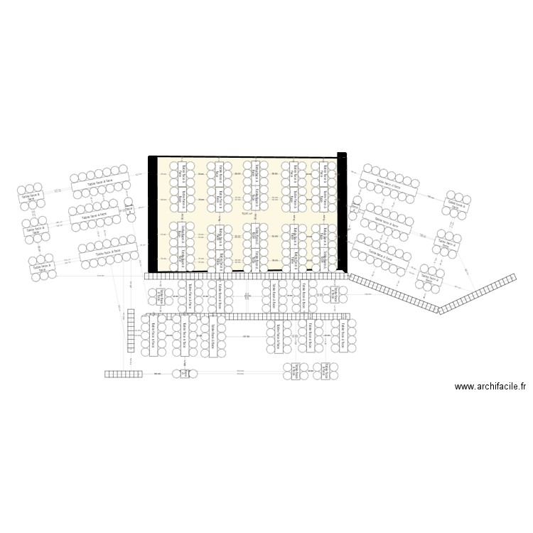 configuration 21 01 2023. Plan de 2 pièces et 75 m2