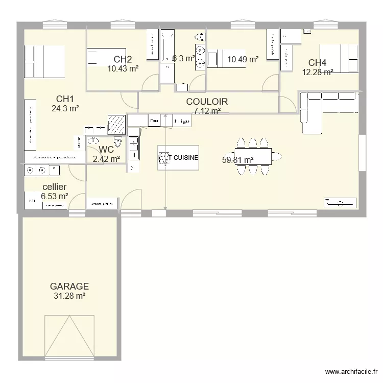 maison epilobes 1. Plan de maison epilobes 1. Plan de