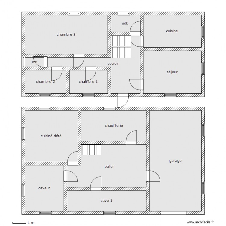 rouzaud. Plan de 0 pièce et 0 m2