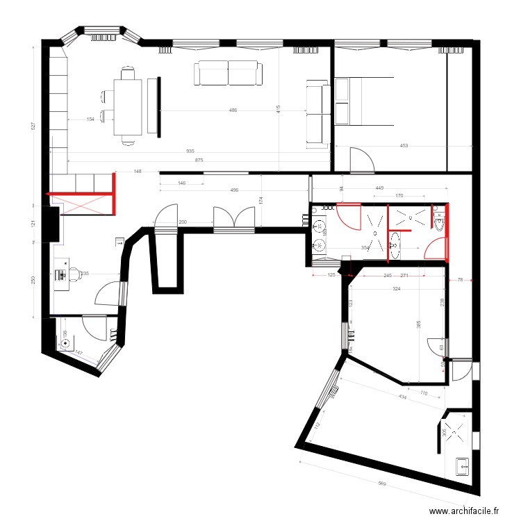 lauriston 5. Plan de 0 pièce et 0 m2