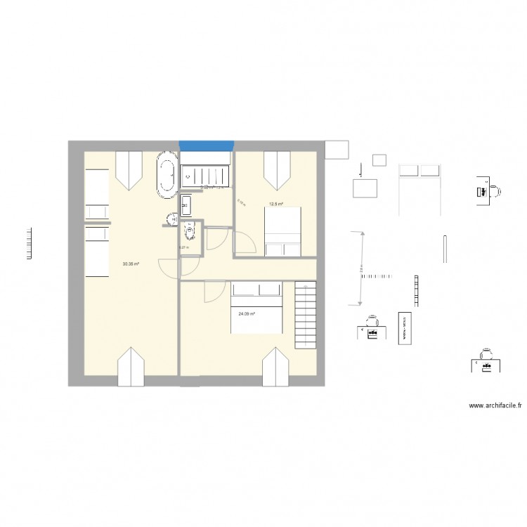 malicorne V1. Plan de 0 pièce et 0 m2