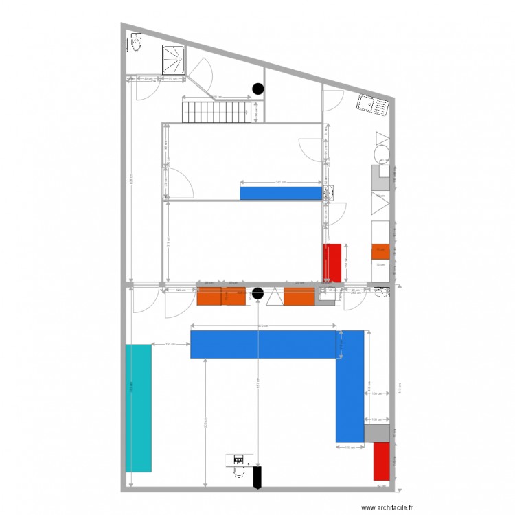 corbeil papeterie 0403. Plan de 0 pièce et 0 m2