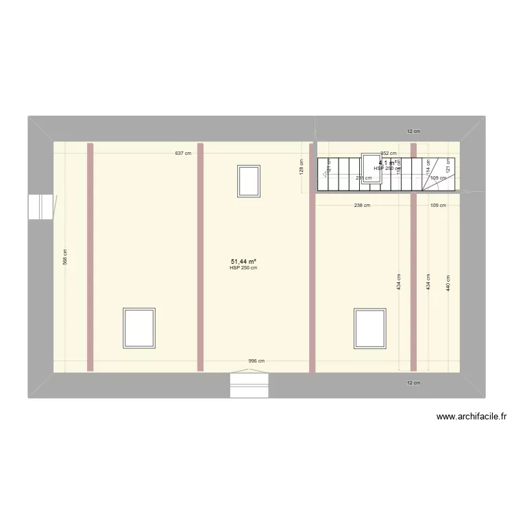 SCHWENCK Etage Existant. Plan de SCHWENCK Etage Existant. Plan de