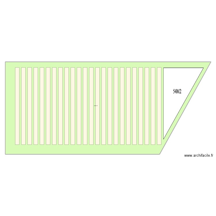 PLAN EXTENSION JARDIN. Plan de 1 pièce et 629 m2