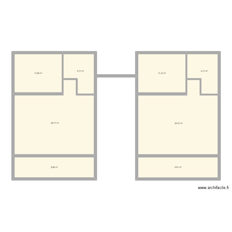 maison bègue fini. Plan de 0 pièce et 0 m2
