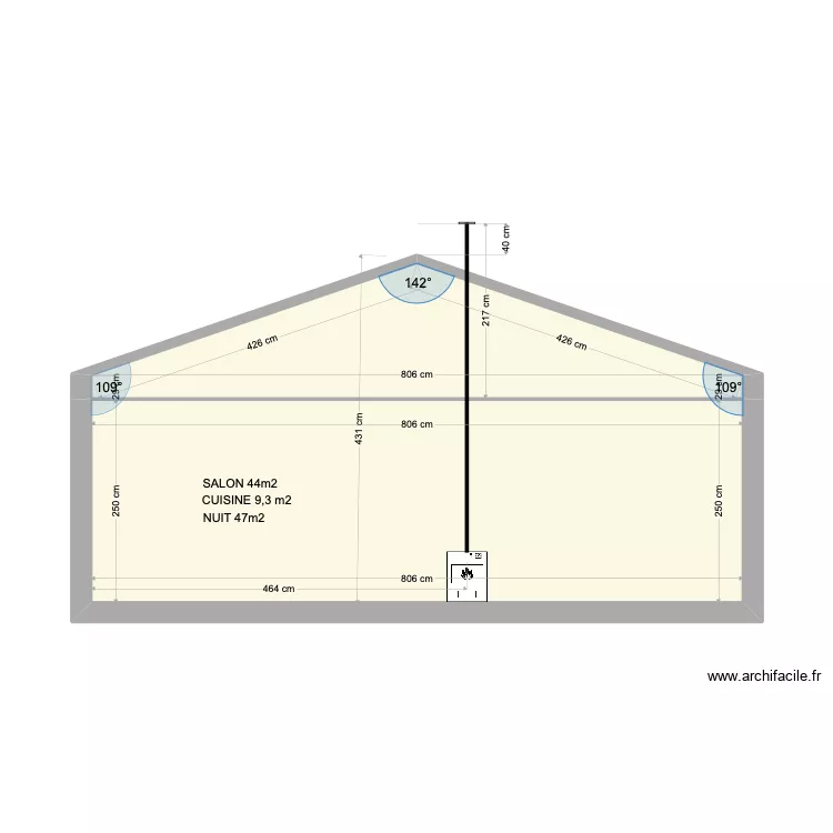 OSSARD Antoine. Plan de 