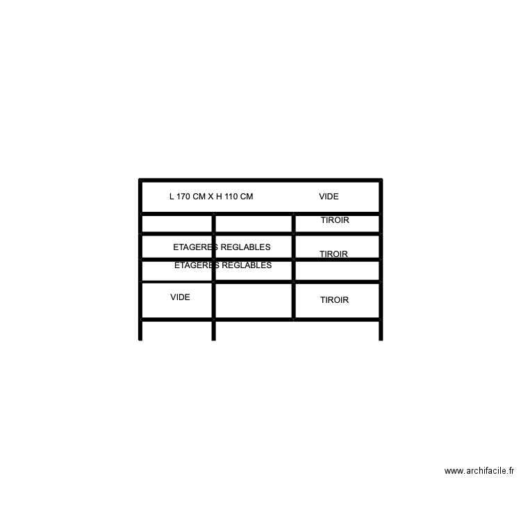 meuble paroisse. Plan de 0 pièce et 0 m2
