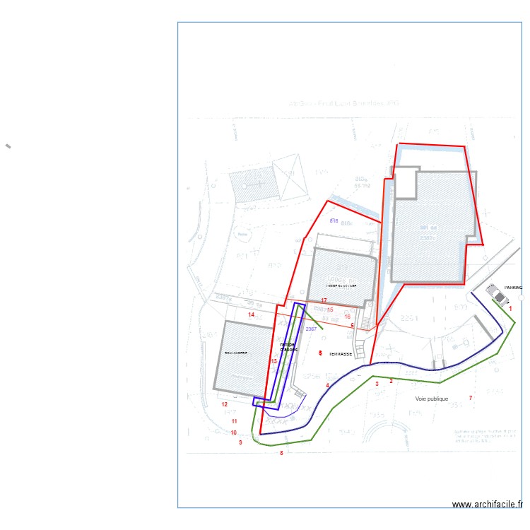 LODGE VILLAGE 1. Plan de 0 pièce et 0 m2