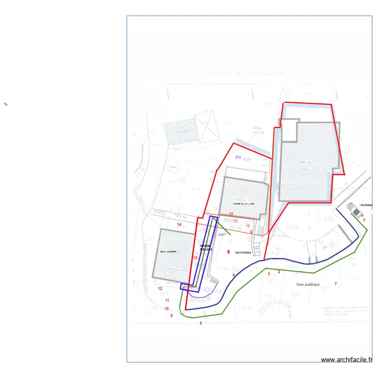 LODGE VILLAGE 1. Plan de 
