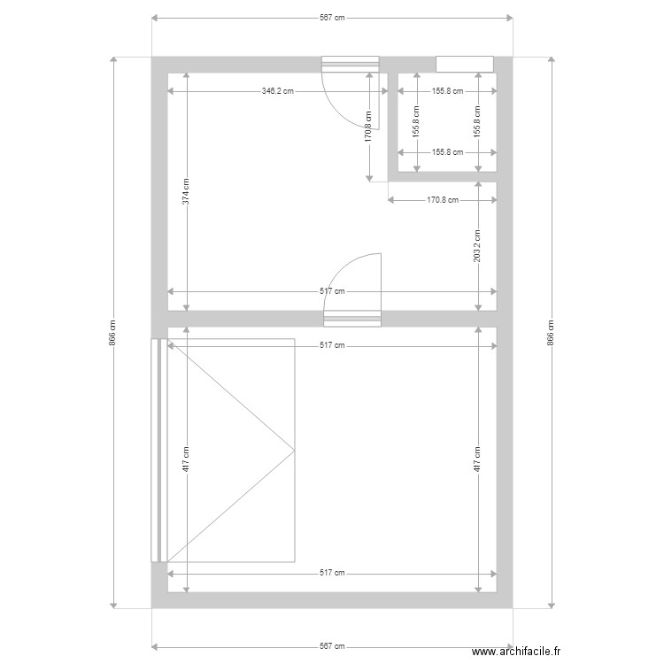 GarageCABPCorneille. Plan de 0 pièce et 0 m2