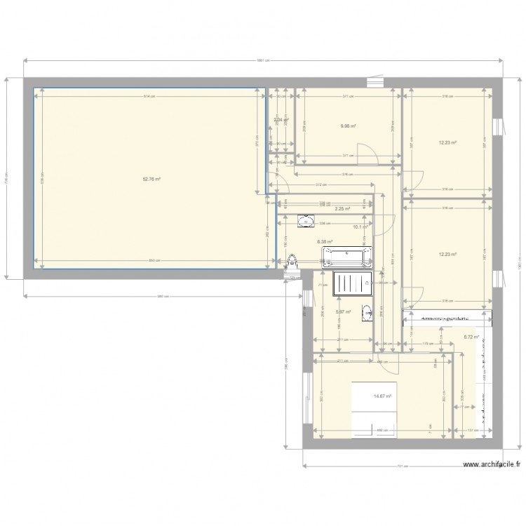 vins chris. Plan de 0 pièce et 0 m2