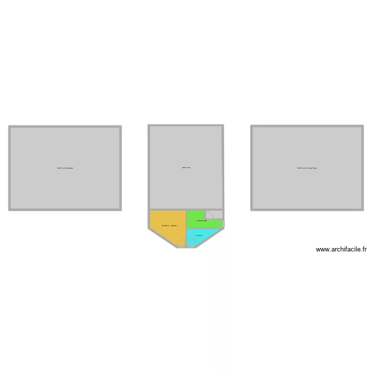 complexe clapier. Plan de 