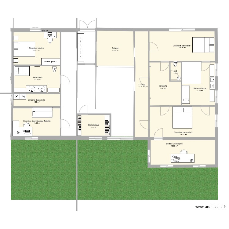 Maison du bonheur. Plan de 0 pièce et 0 m2