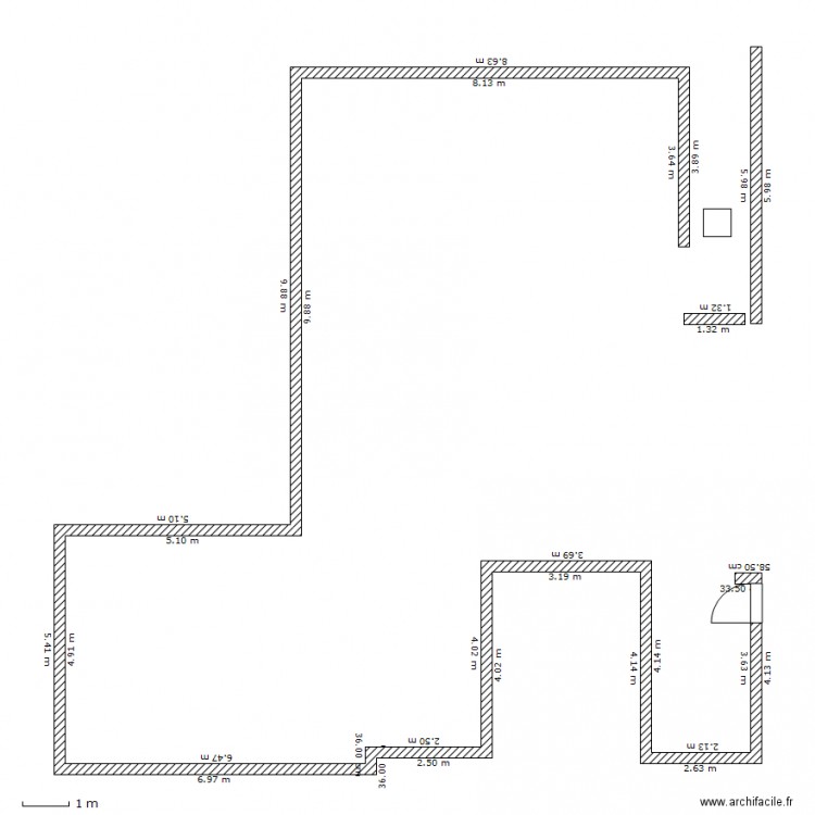 TERRASSE. Plan de 0 pièce et 0 m2