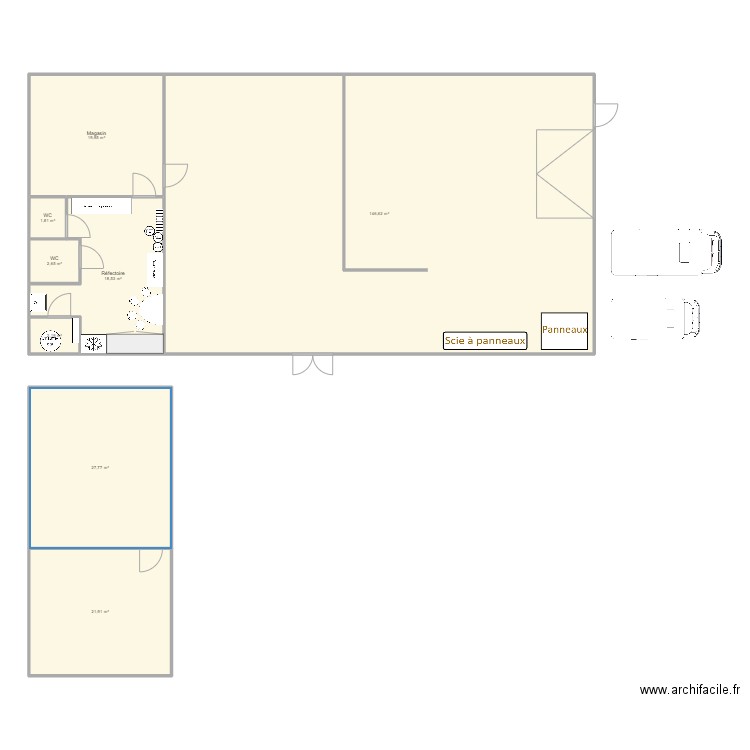 Plan KE menuiserie. Plan de 0 pièce et 0 m2