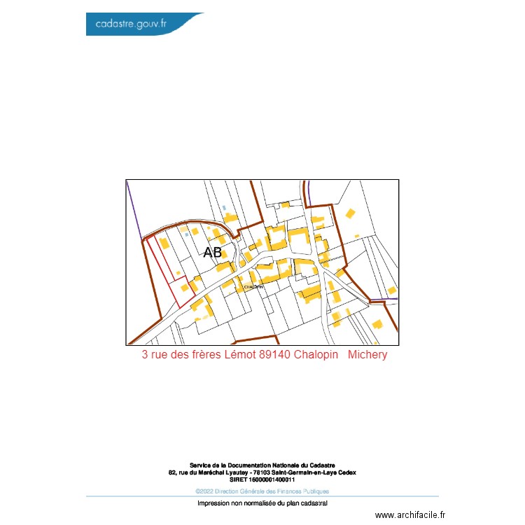 plan de situation  loic. Plan de 0 pièce et 0 m2