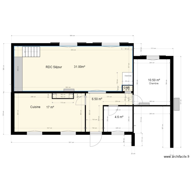 séjour clim 1. Plan de 0 pièce et 0 m2