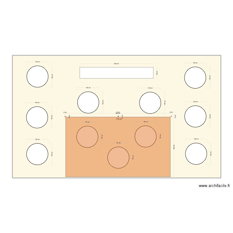 Roux Adrien. Plan de 1 pièce et 170 m2